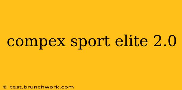 compex sport elite 2.0