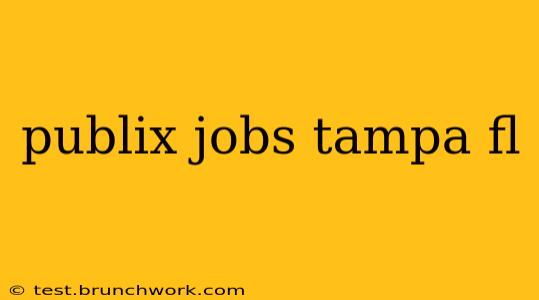 publix jobs tampa fl