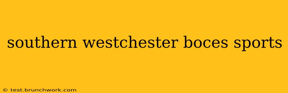 southern westchester boces sports